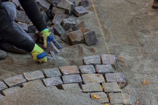 Patio Stones Installation in Waxhaw