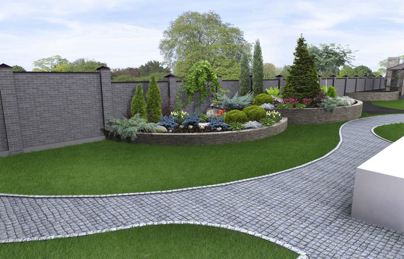 Walkway with Pavers