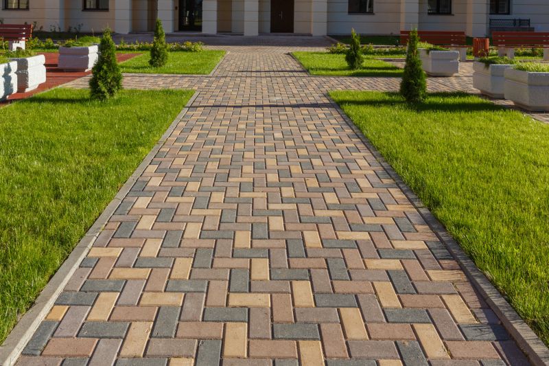 Elegant Paver Entrance